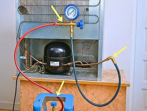 Refrigerator Cooling & Gas Charging Service